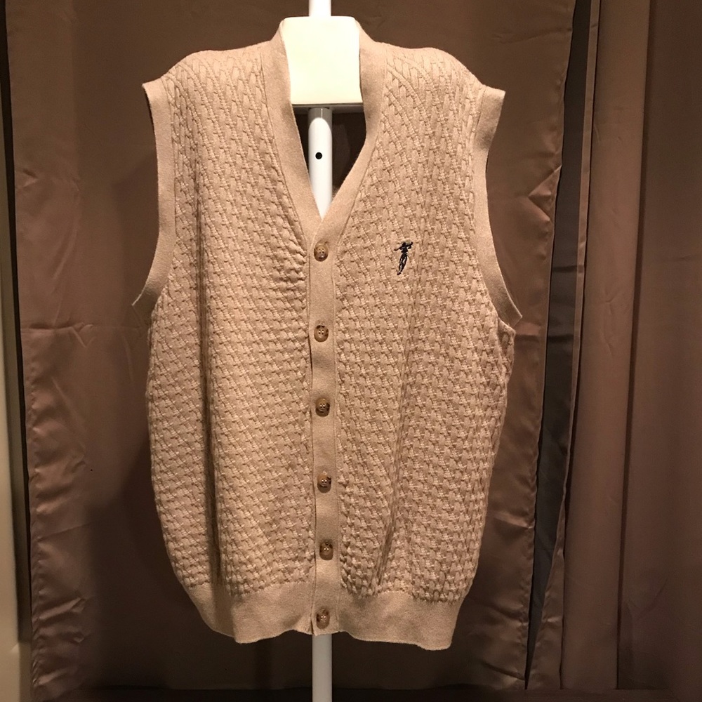 Fairway Outfitters Vintage men’s button vest Large